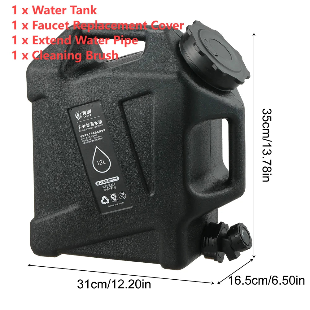 Wassertank, Wasserpumpe & co.