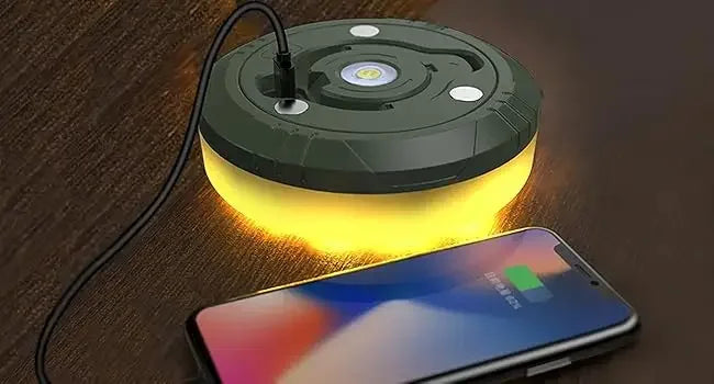 LED-Lichterkette , Powerbank & Taschenlampe